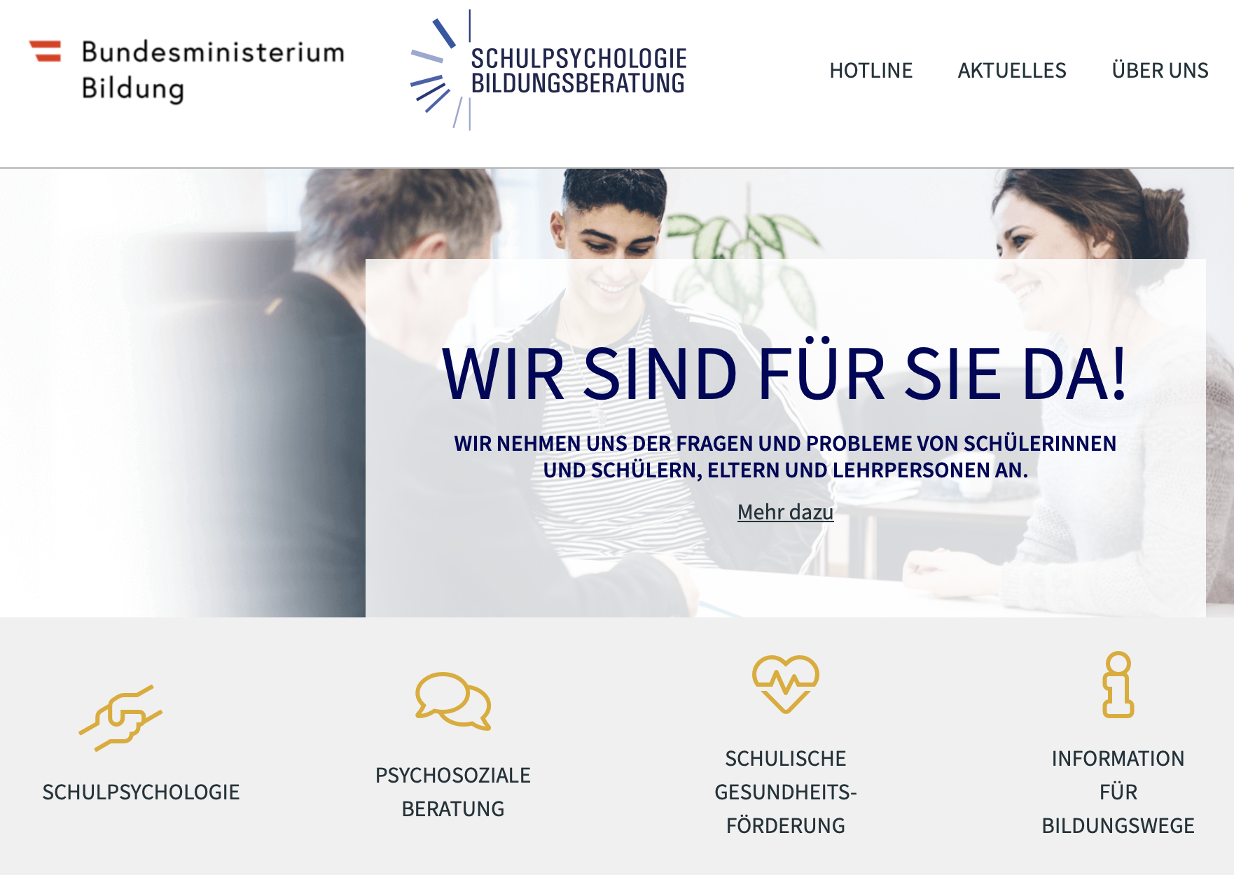 Beratungsstellen und Notfallnummern